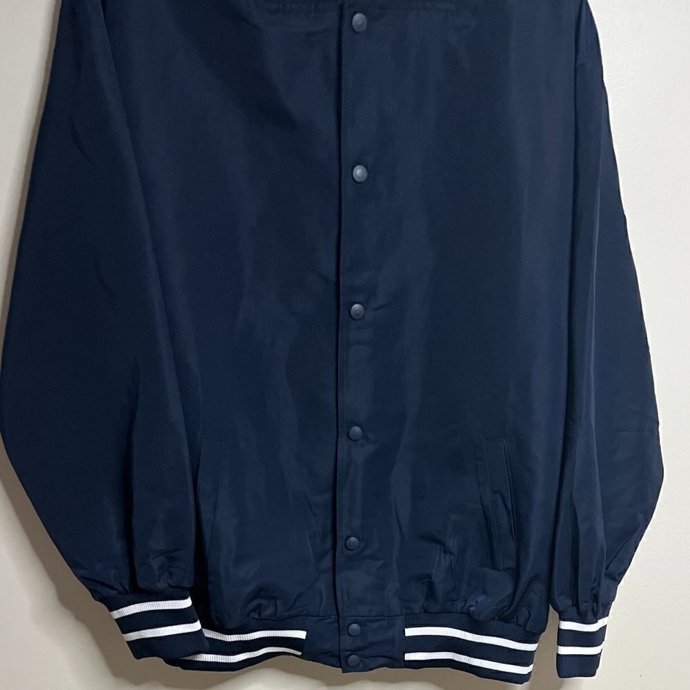 Commense Weekend Wishes Bomber Jacket Size S in Navy - Picture 2 of 8